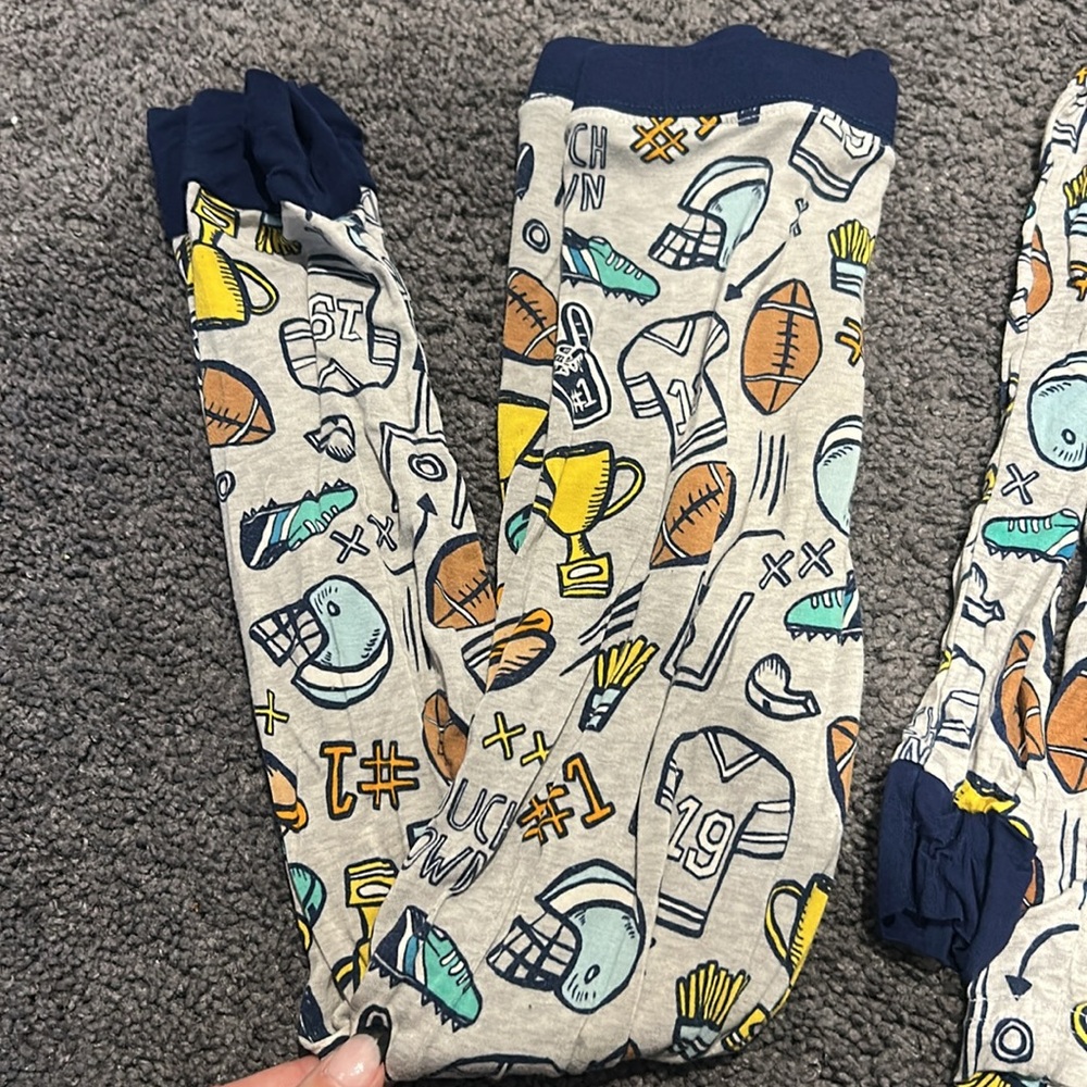Little sleepies 5/6 sports pjs. - Picture 3 of 3